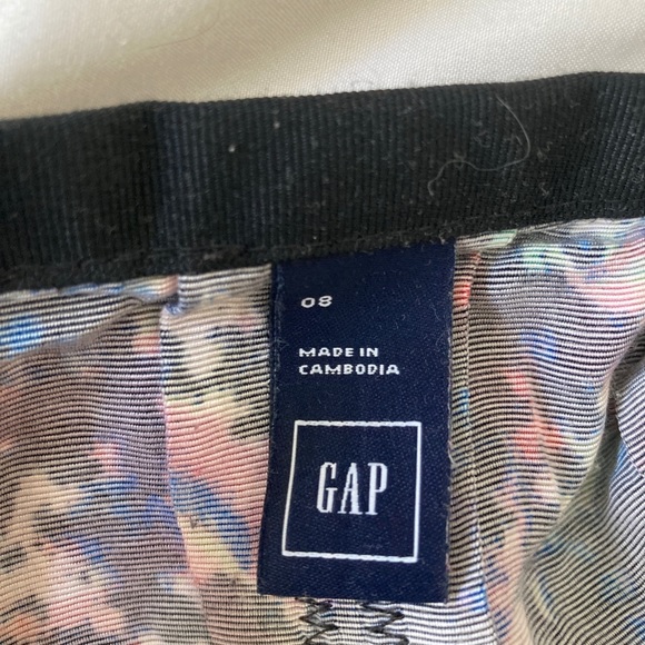 Gap multicolour A-line skirt with pockets - Picture 4 of 5